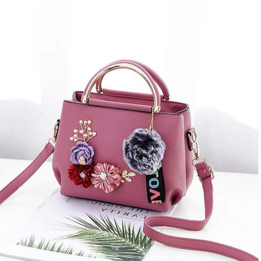 Shoulder Bag Women Tattoo Flower Handbags New Flower Hand Ladies Bags