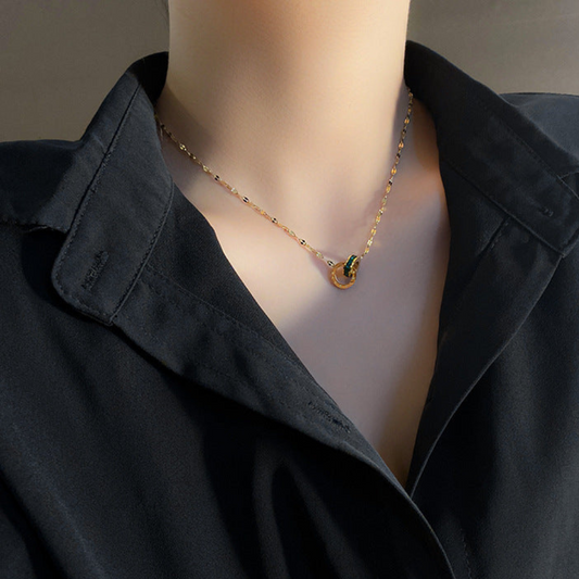 Necklace Pendant Ins Wind Clavicle Chain Simple Couple Neck Jewelry