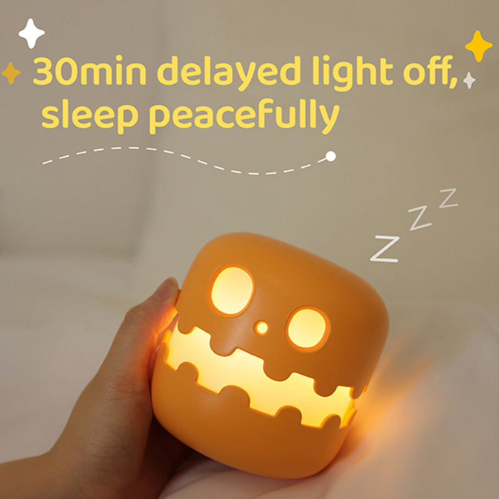 Pumpkin Lamp Bedside Halloween Funny Decoration Ambience Light