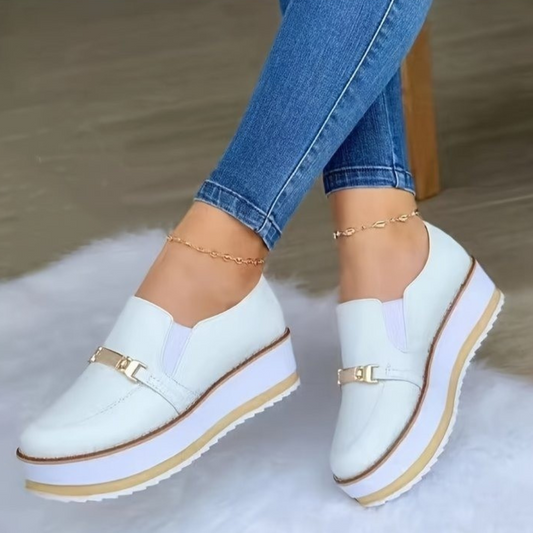 Fashion Platform Casual Muffin Bottom Shoes Women