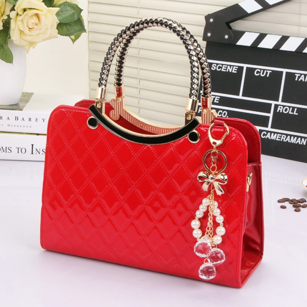 Lingge Shoulder Bags Women Handbags Messenger Bag