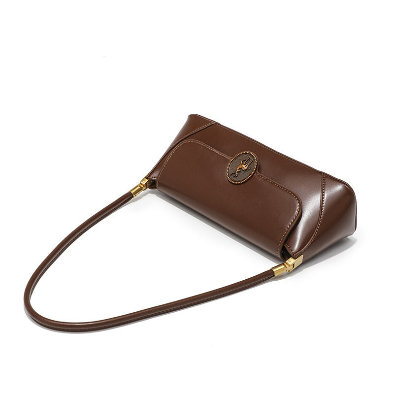 Women's Shoulder Bag All-match Retro Textured