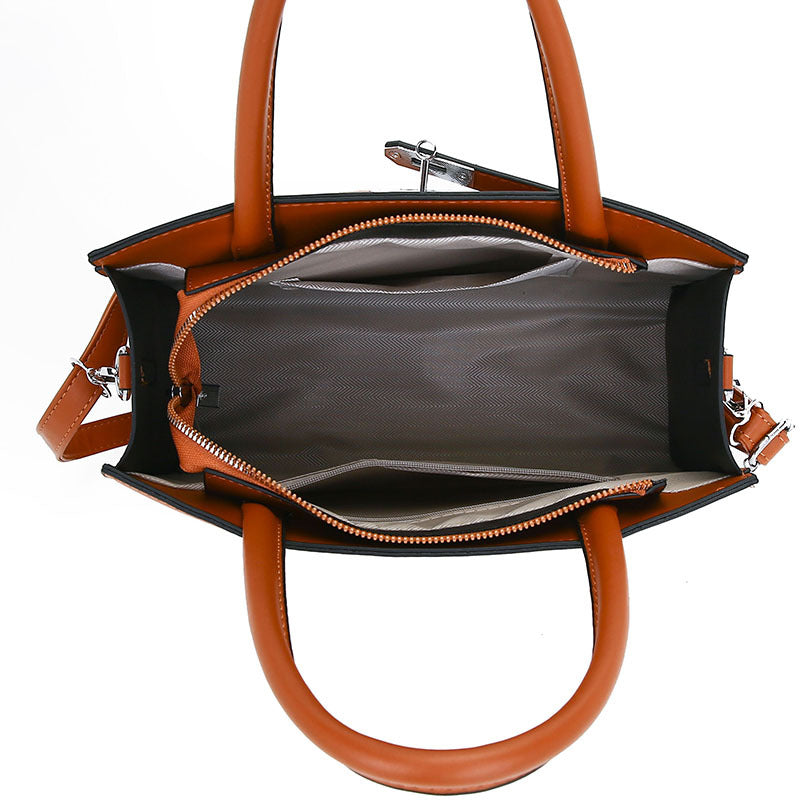 New Stone Pattern Lady Bags Simple Elegant Women's Portable