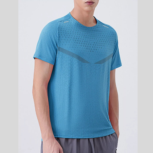 Men's Plus Size Breathable Quick-Dry Active T-Shirt