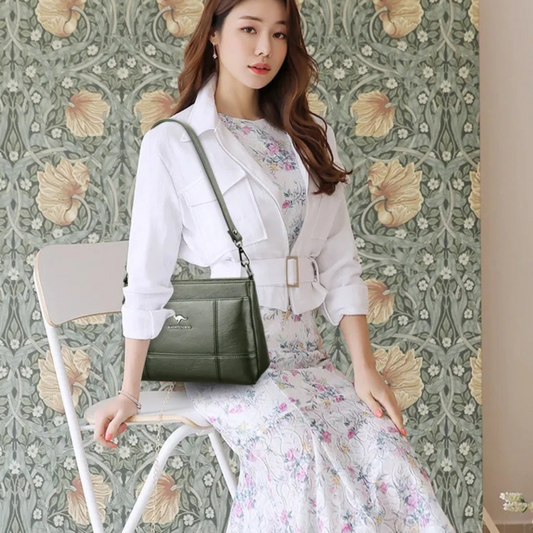 Shoulder Messenger Bag Fashion Generous Handheld Small Square Bag