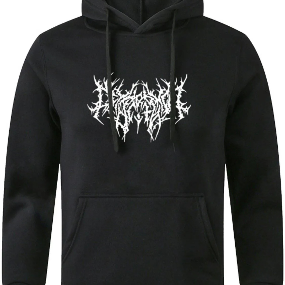 Men's Plus Size Graphic Drawstring Hoodie