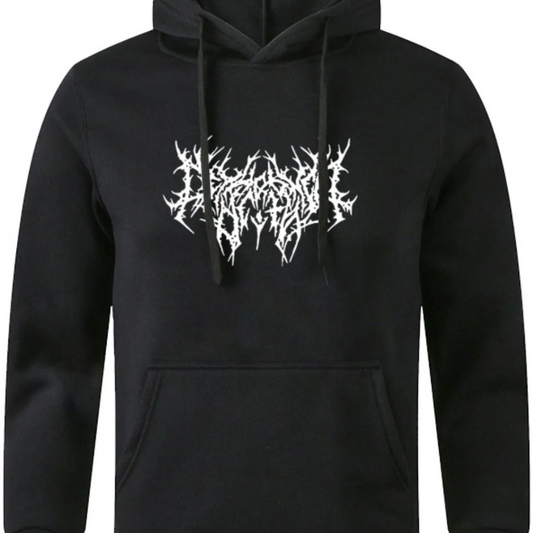 Men's Plus Size Graphic Drawstring Hoodie