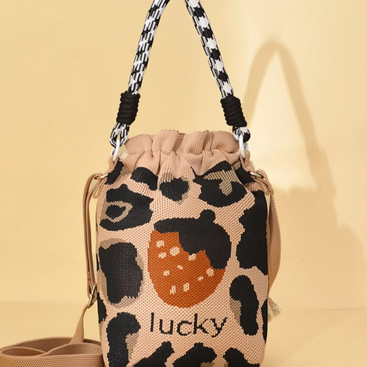 Drawstring Bucket Bag