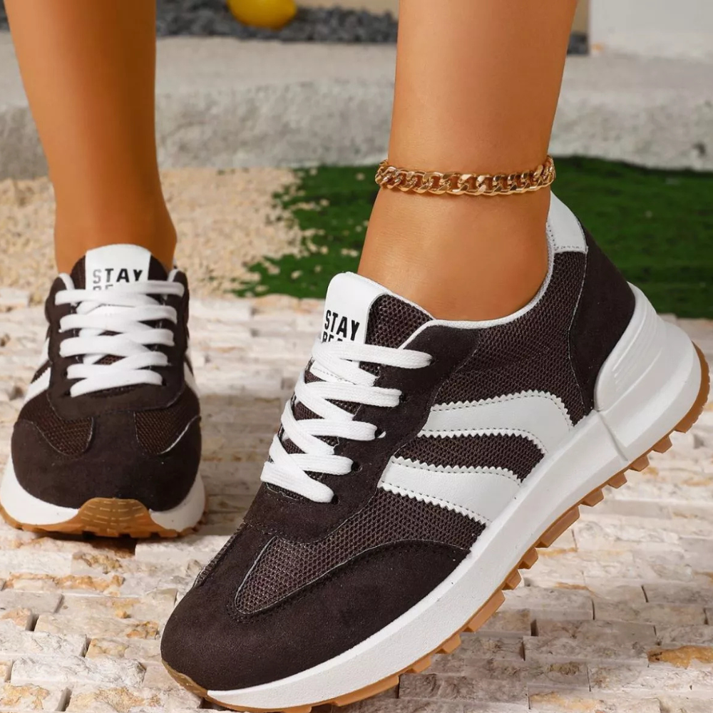 Soft Sole Casual Lace-Up Sneakers