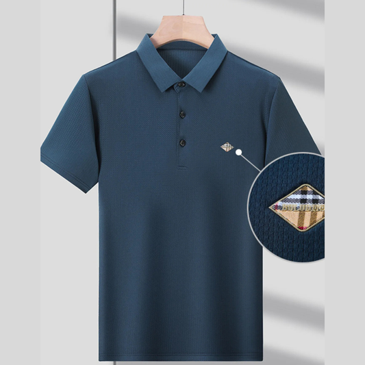 Men's Plus Size Short Sleeve Breathable Polo