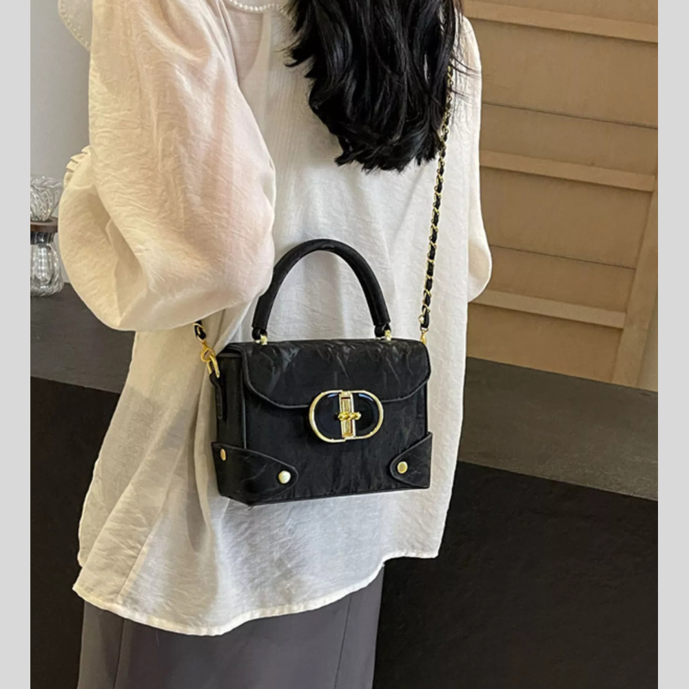 Top Handle Crossbody Bag
