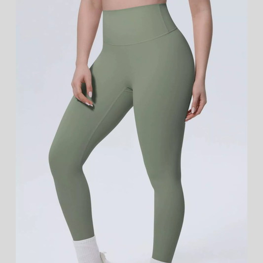 High-Waisted Seamless Active Leggings