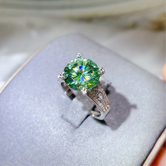 5 Carat Moissanite 925 Sterling Silver Ring