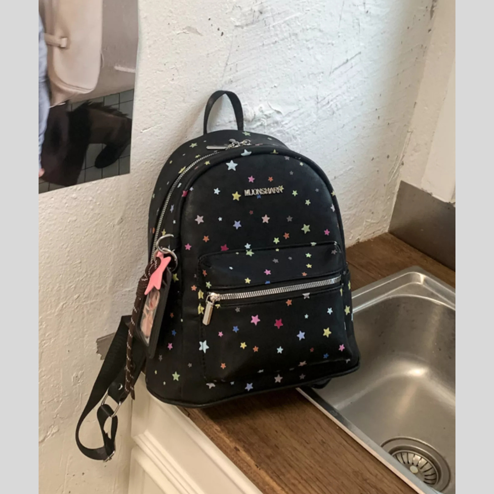Star Pattern Backpack Bag