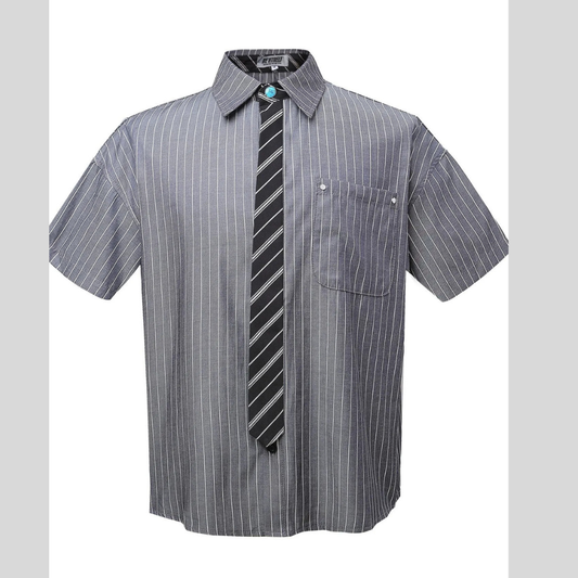 Men's Striped Short Sleeve Shirt