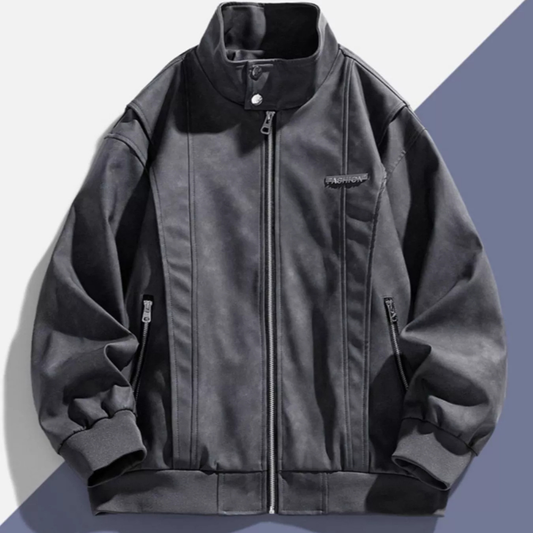 Men's Comfortable Long Sleeve Zip Jacket