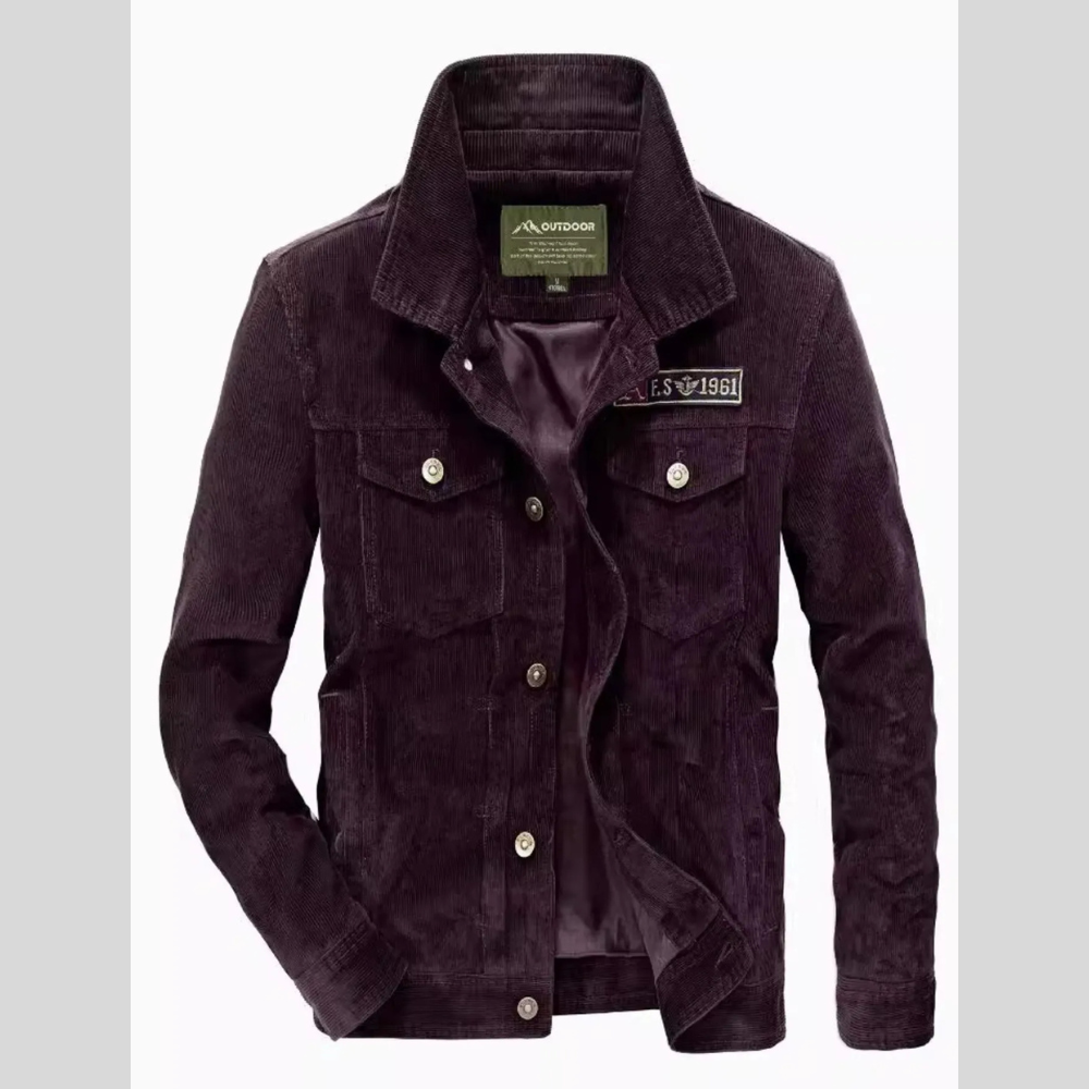 Men's Plus Size Casual Shirt Jacket