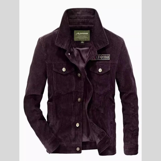 Men's Plus Size Casual Shirt Jacket