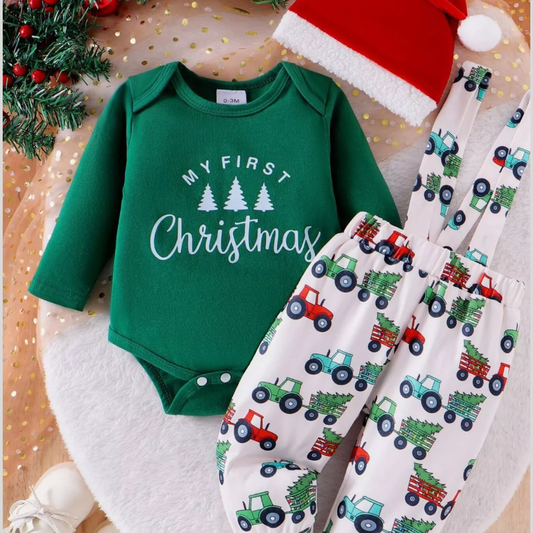 Children's My First Christmas Outfit Set