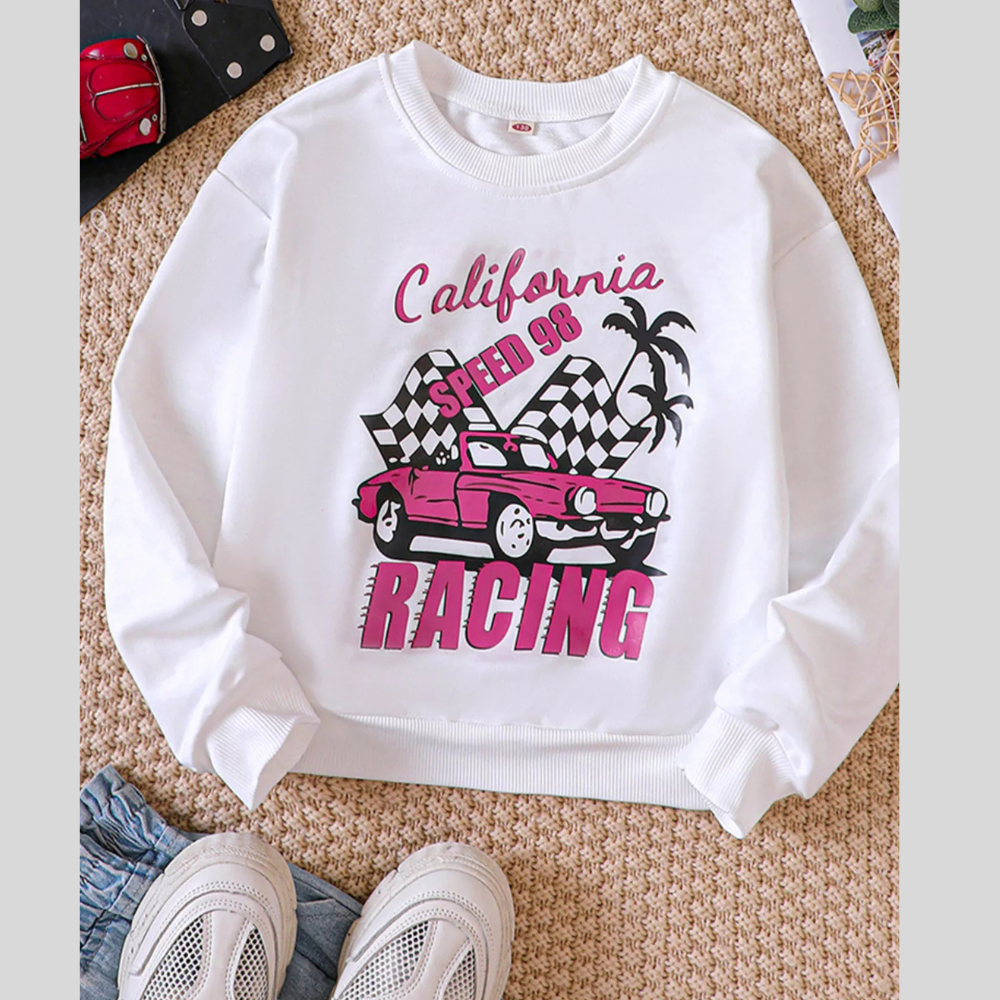 Children's Graphic Crew Neck Sweatshirt