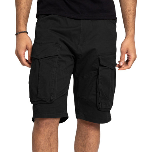 Men's Full Size Cargo Shorts with Multiple Pockets Plus Size