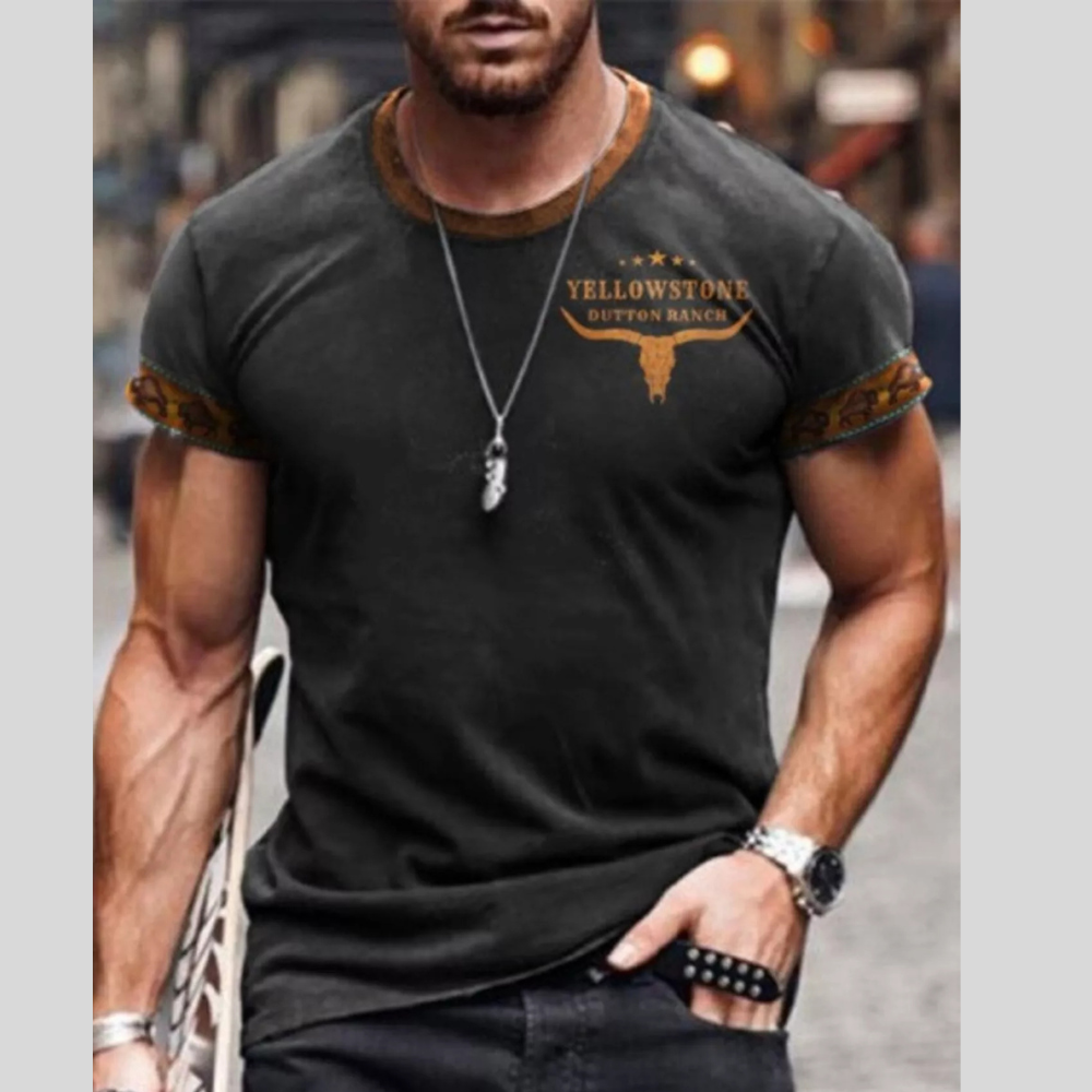 Men's Relaxed Fit Short Sleeve Shirt