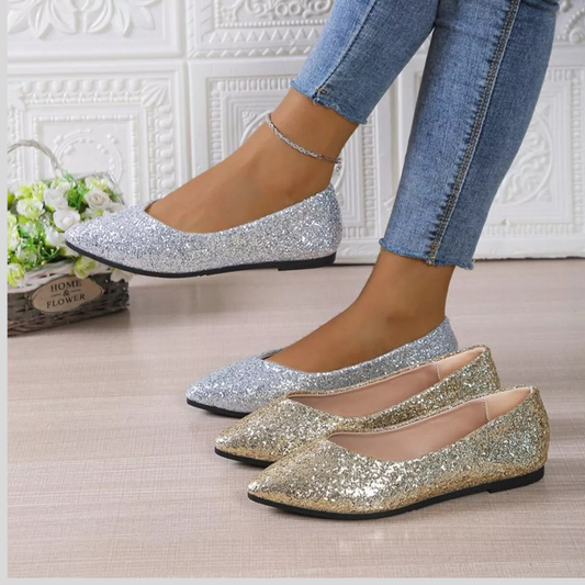 Point Toe Flats Slip-Ons