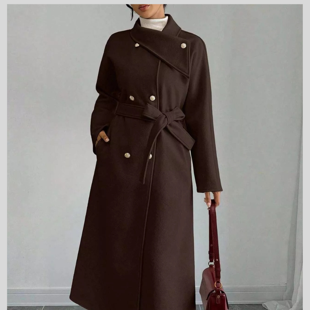 Sophisticated Double-Breasted Coat
