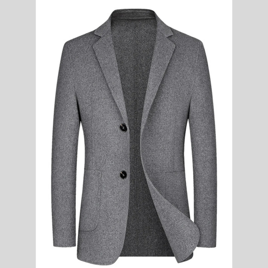 Men's Full Size Classic Fit Button Up Blazer Plus Size