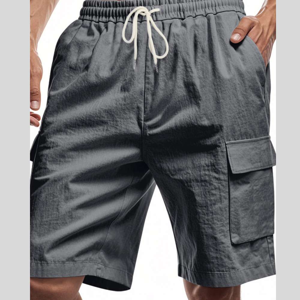 Men's Full Size Casual Lightweight Cargo Shorts Plus Size