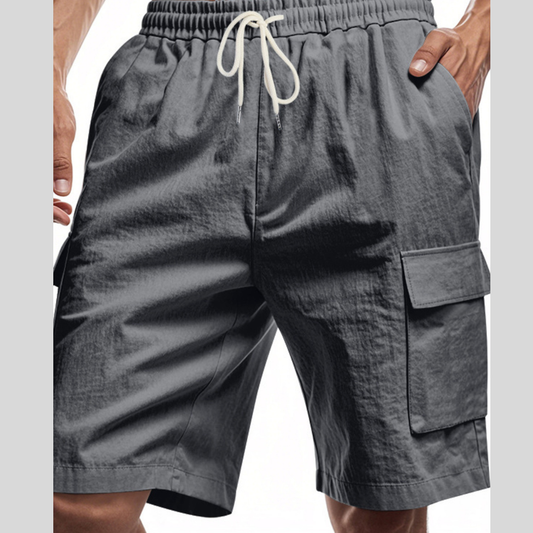 Men's Full Size Casual Lightweight Cargo Shorts Plus Size