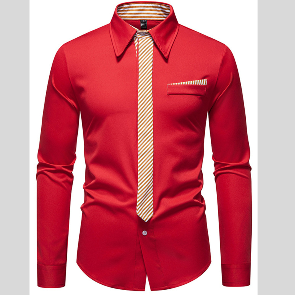 Men's Button Up Long Sleeve Shirt