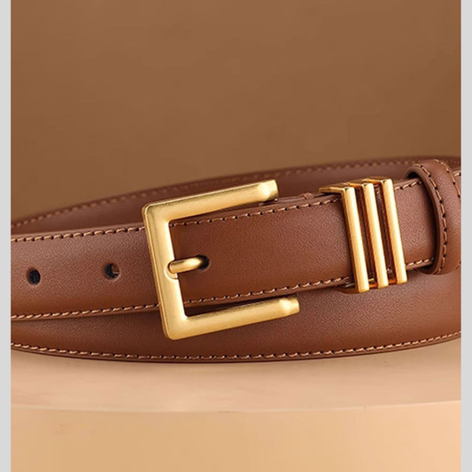 Golden Buckle Belt