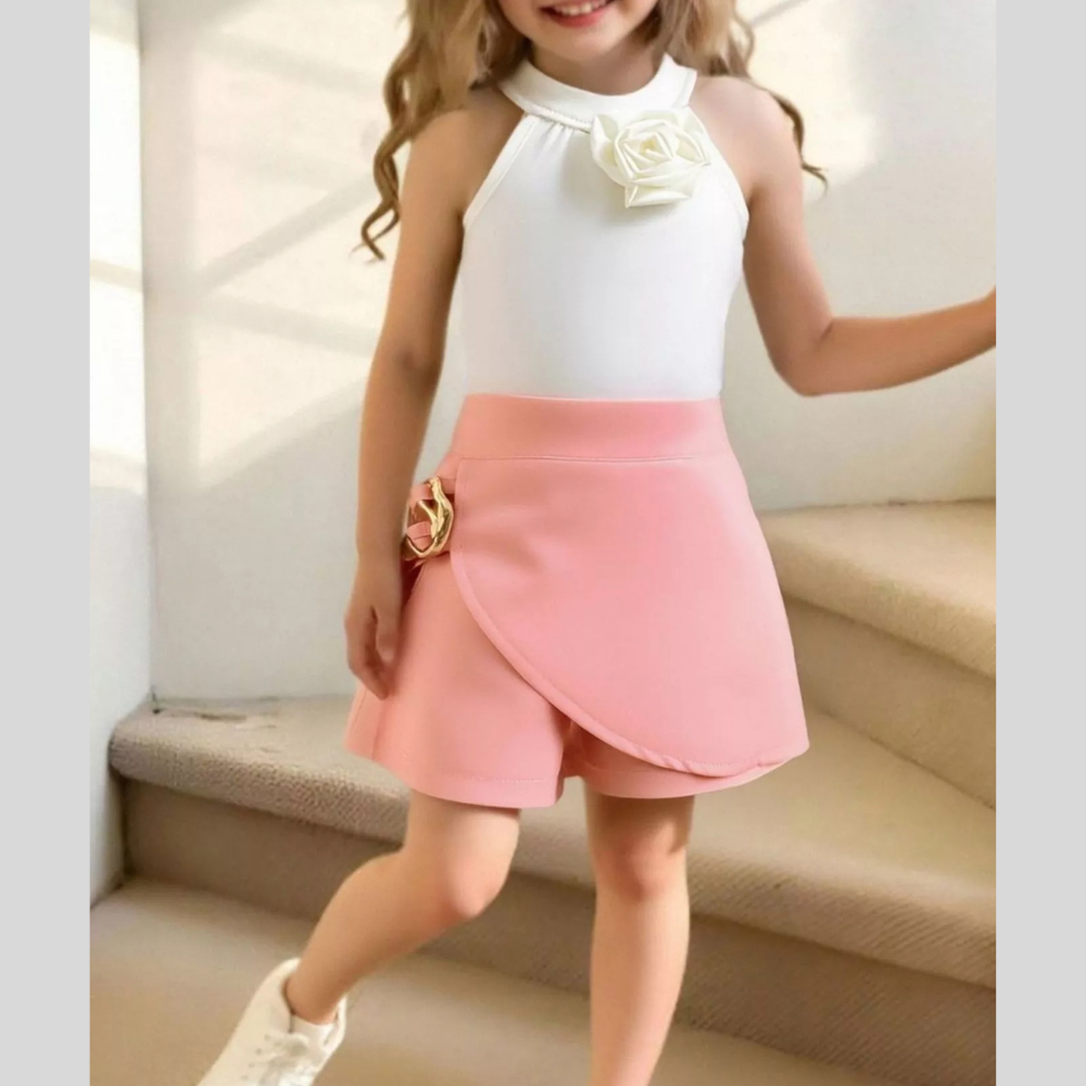 Children's Sleeveless Top & Skort Set