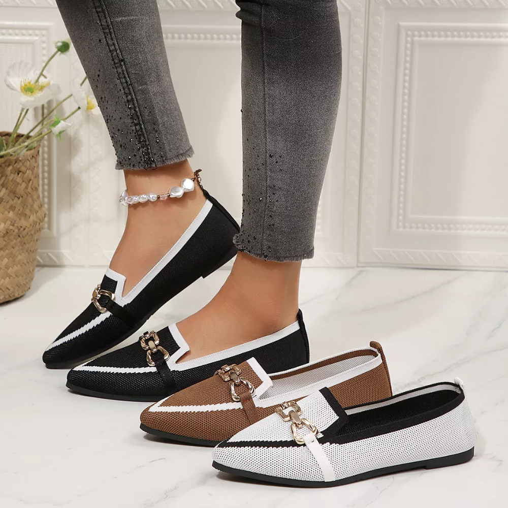Comfortable Pointed Toe Slip-On Shoes