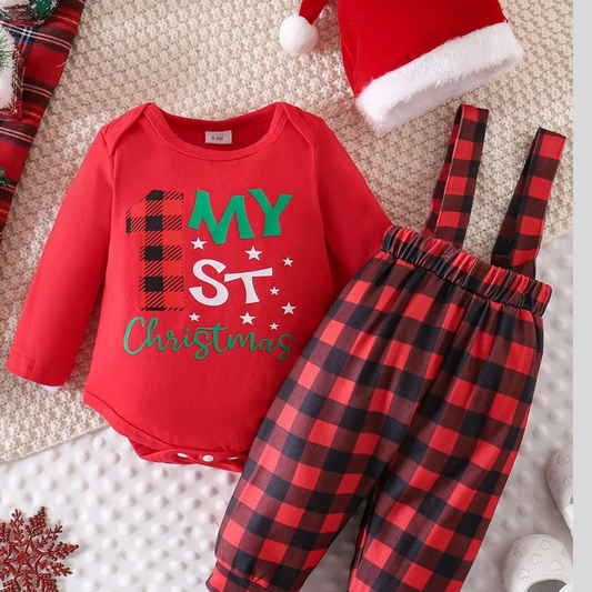 Children's First Christmas Outfit Set