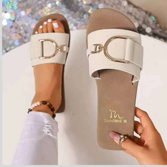 Women's Casual Open Toe Flat Sandals