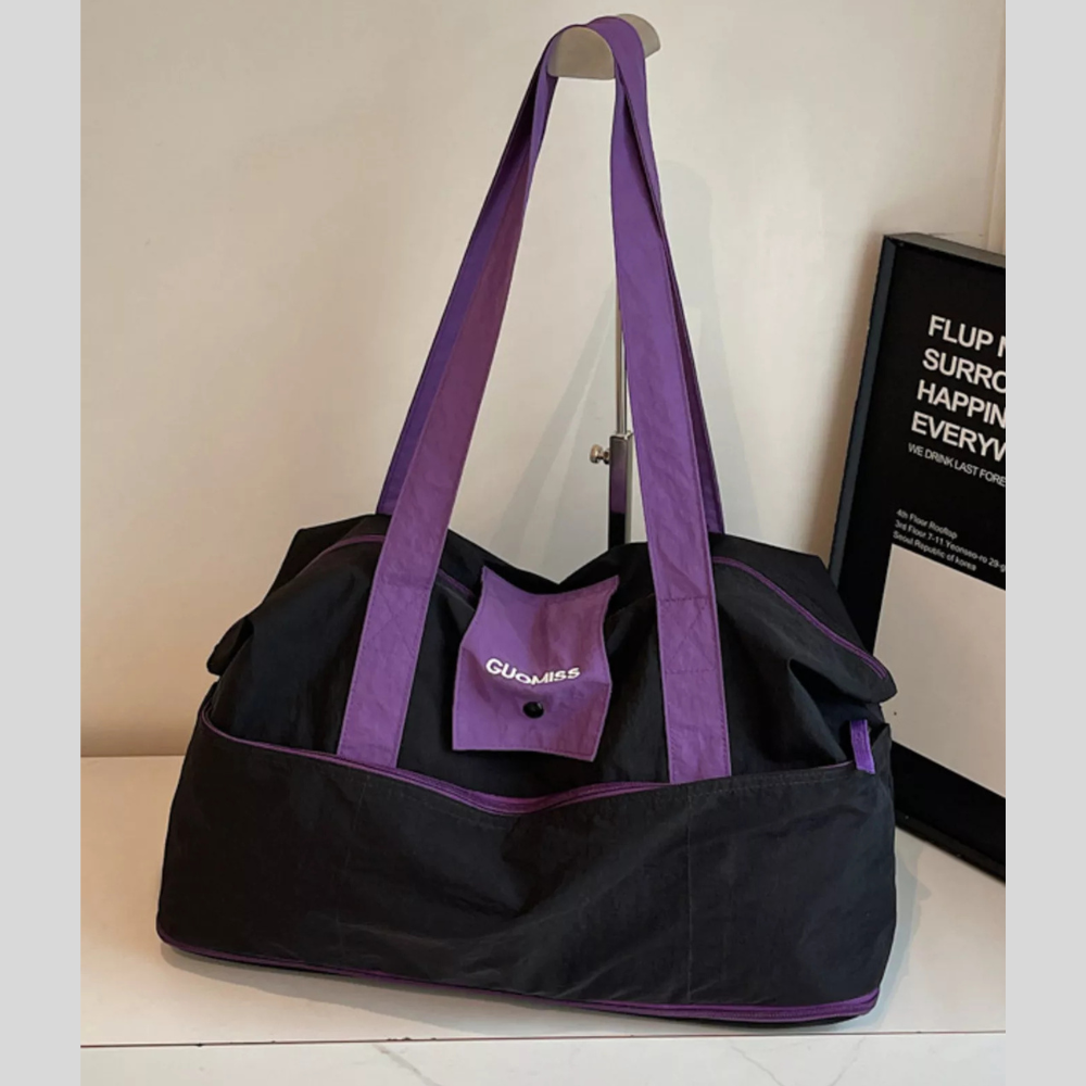 Two-Tone Lightweight Travel Bag