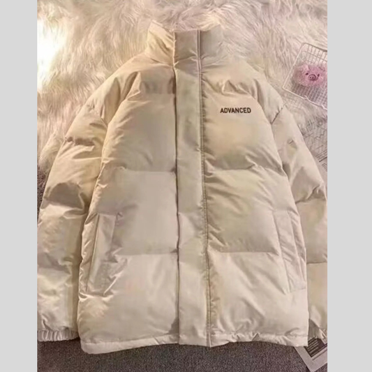 Men's Plus Size Zip Up Padded Winter Coat