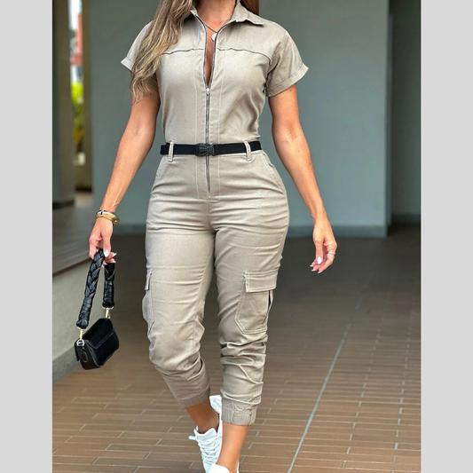 Women's Casual Work Clothes Jumpsuit