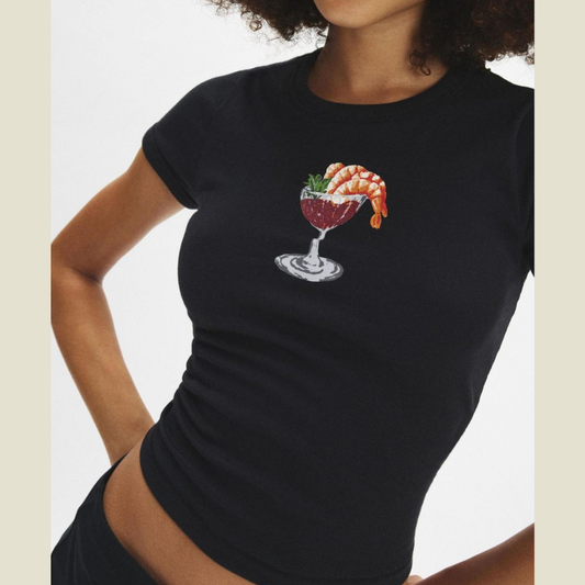 Graphic Round Neck Short Sleeve T-Shirt