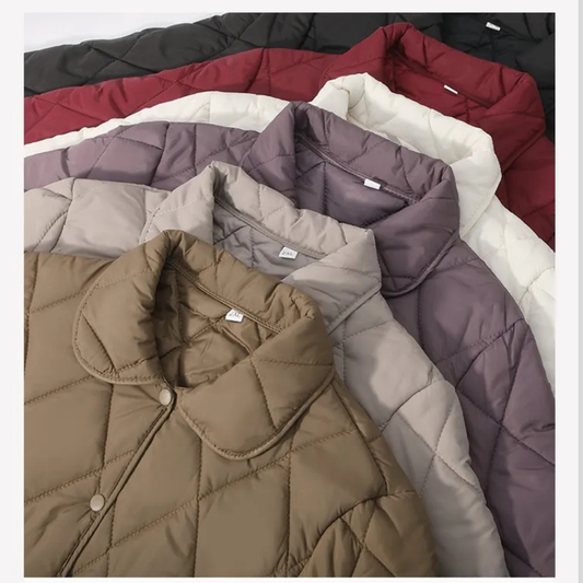 Women's Loose-fitting Lightweight Thin Coat Cotton-padded Jacket