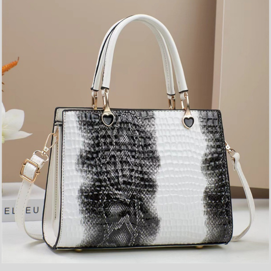Sophisticated Versatile Commuter Tote Bag In A New Contrast-color Design