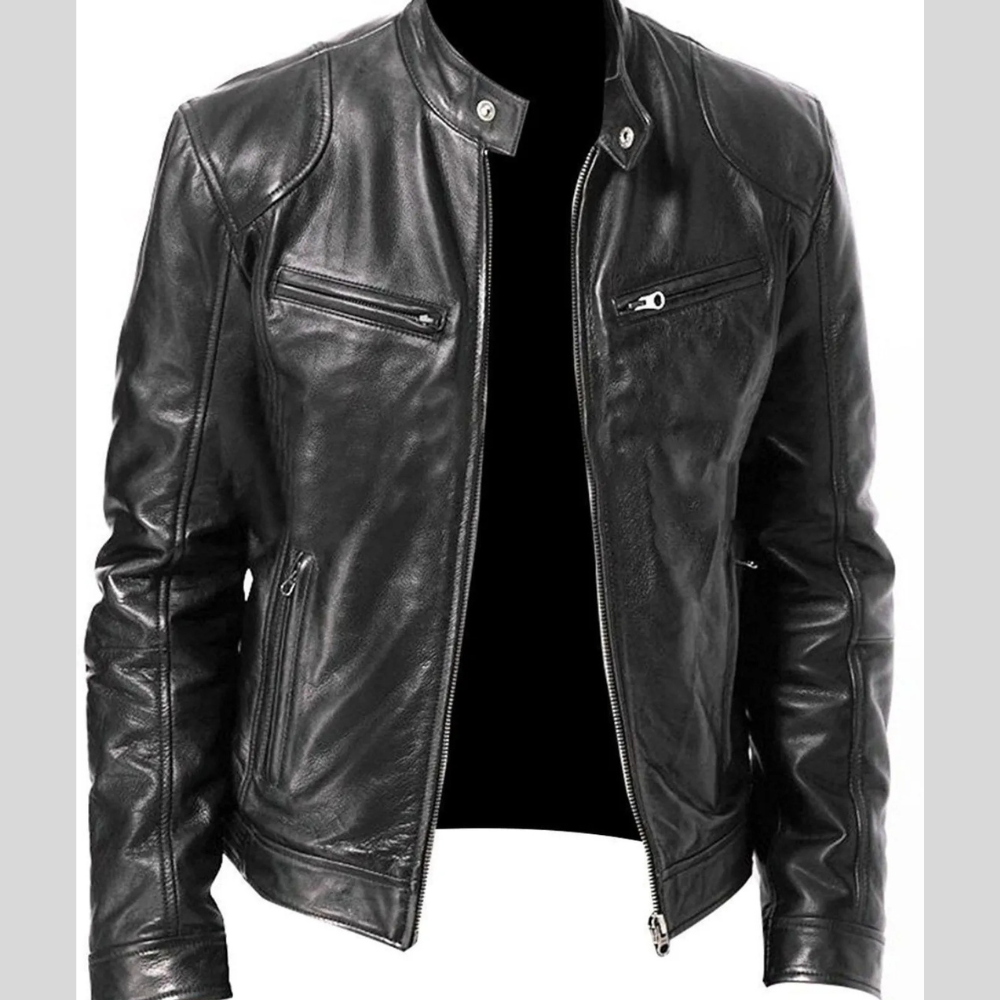 Men's Versatile Full Zip Casual Jacket
