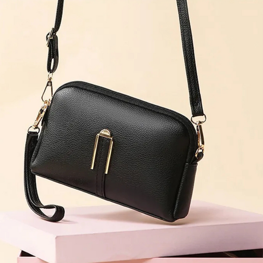Women's Solid Color Mobile Phone Simple Messenger Bag