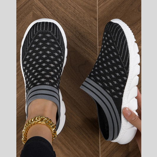 Breathable Mesh Slip-On Sneakers