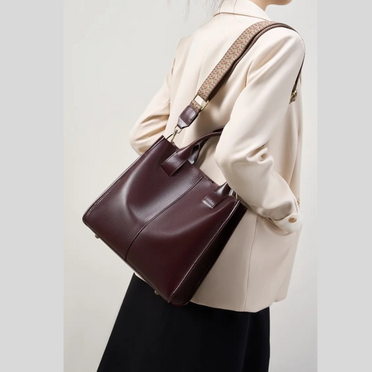 Women's Tote Large-capacity Bucket Shoulder Messenger Bag