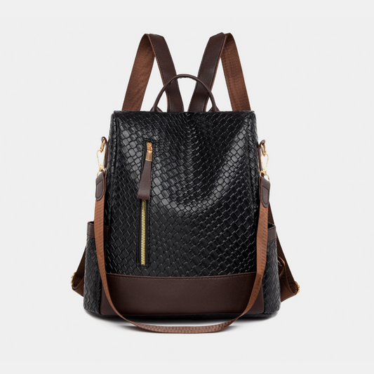 PU Leather Backpack Bag
