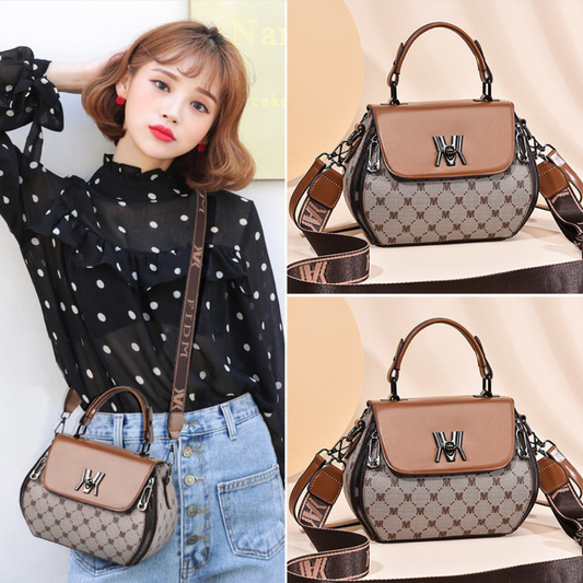 Fashion Women's Printed Handbag High Sense Handbag