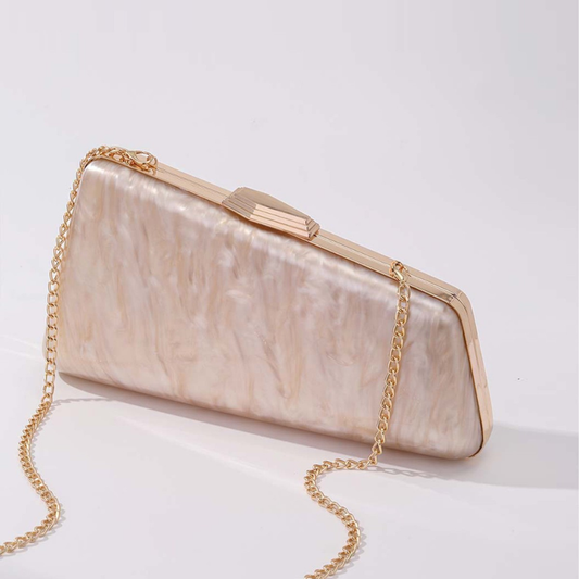 Casual Acrylic Single-shoulder Bag For Gatherings